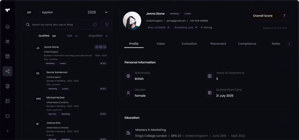 Rena is your complete hiring platform 